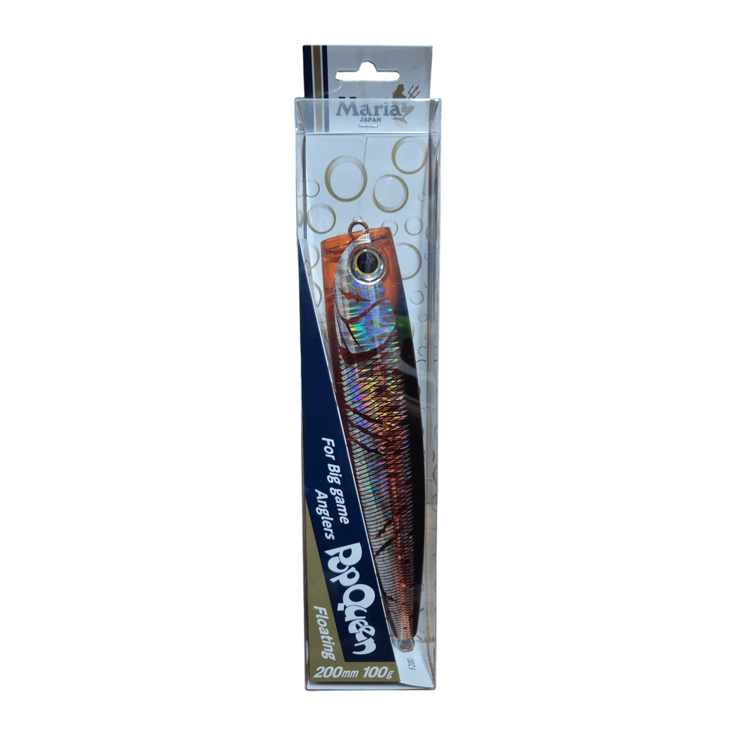 Maria Maria Pop Queen 200 Popper Lure premium fishing tackle gear from Allways Angling