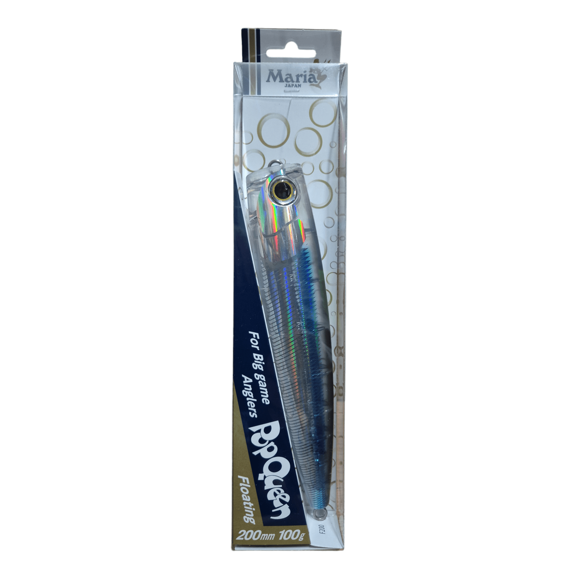 Maria Maria Pop Queen 200 Popper Lure premium fishing tackle gear from Allways Angling