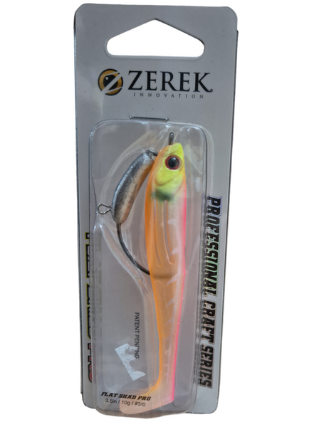 Zerek Flat Shad Pro Lure 3.5" FAB