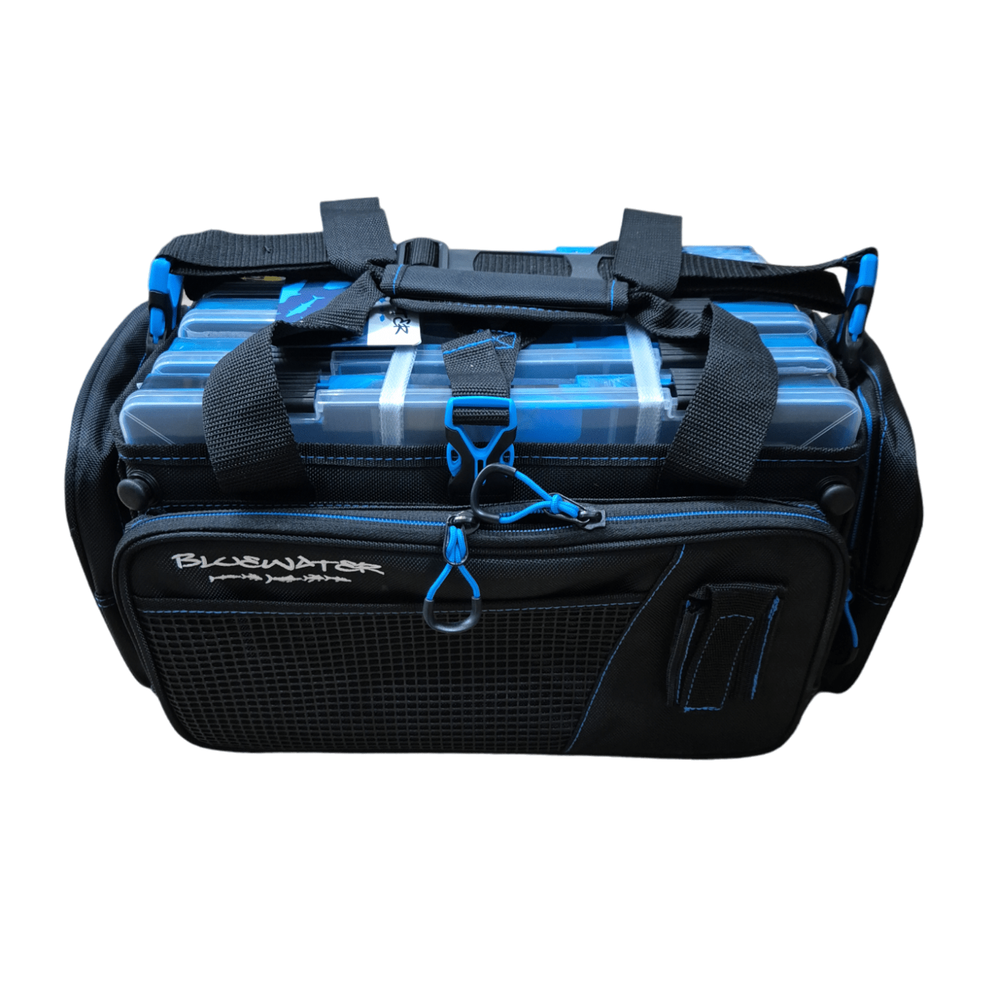 Bluewater Bluewater Drift 3700 Topless Tackle Bag with 5x Stowaway Boxes premium fishing tackle gear from Allways Angling
