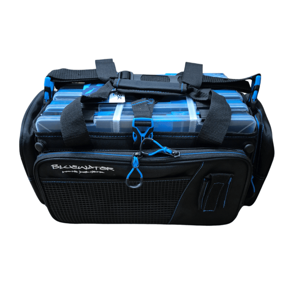 fishing tackle bags australia Bluewater Drift 3700 Topless Tackle Bag with 5x Stowaway Boxes