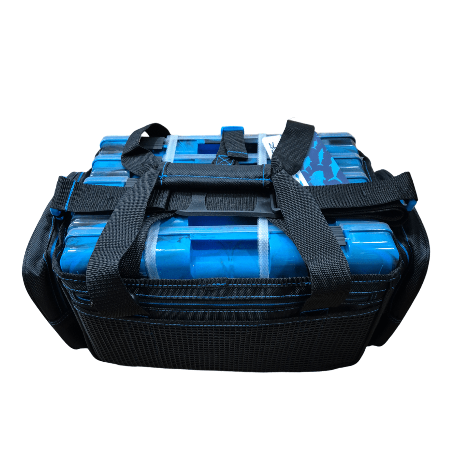 Bluewater Bluewater Drift 3700 Topless Tackle Bag with 5x Stowaway Boxes premium fishing tackle gear from Allways Angling