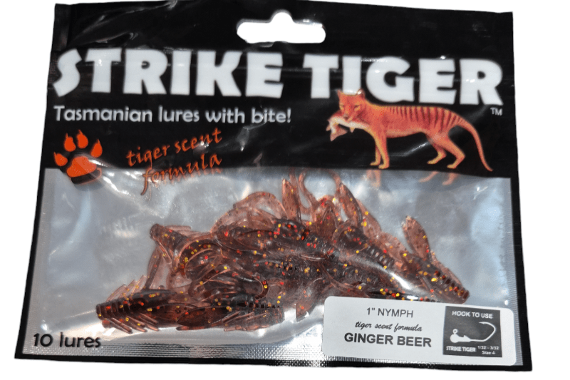 Strike Tiger Strike Tiger 1" Nymph Soft Plastics (10 Pack) premium fishing tackle gear from Allways Angling