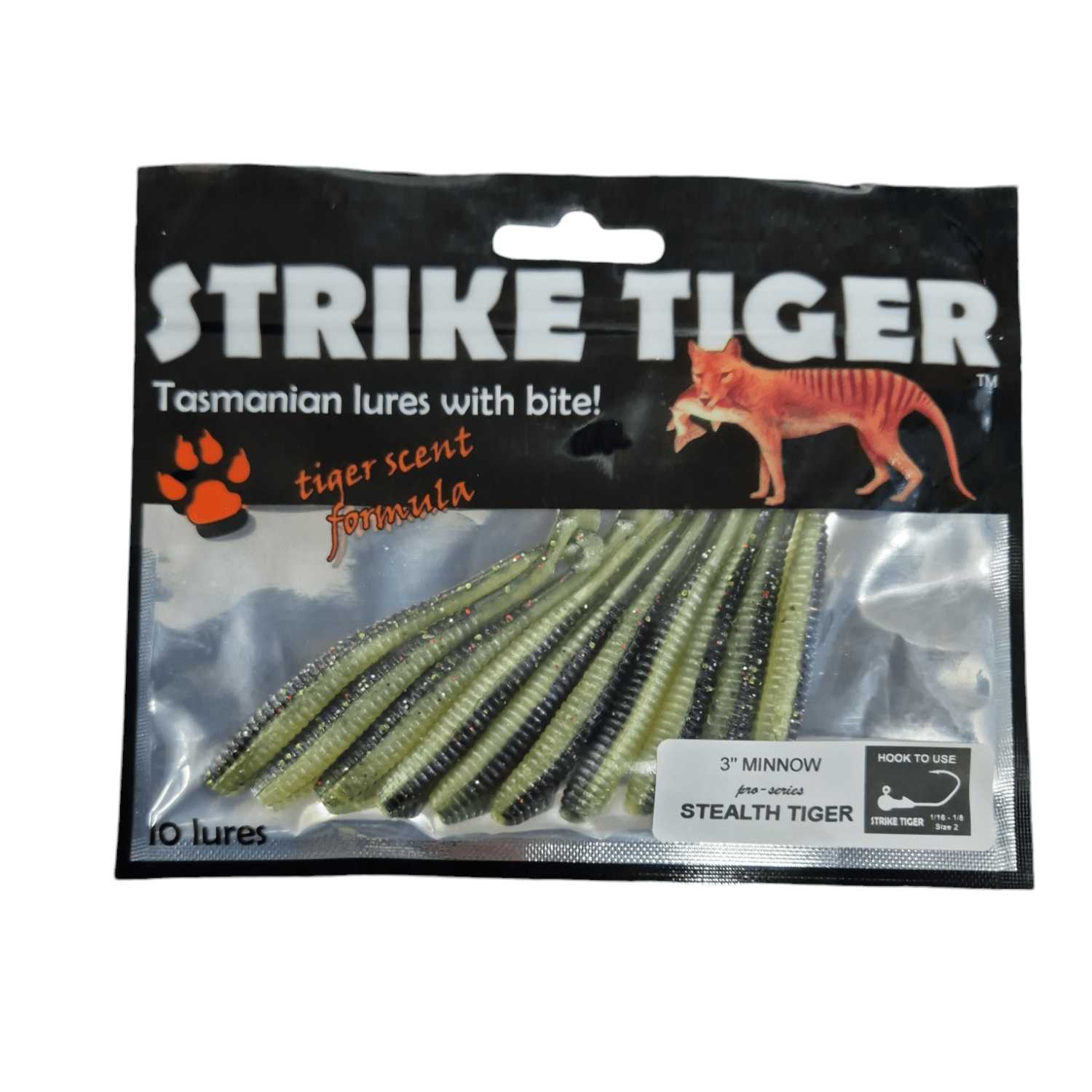 Strike Tiger Strike Tiger 3" Minnow Pro Series Lures (10 pack) premium fishing tackle gear from Allways Angling