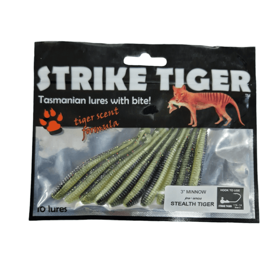 Strike Tiger Strike Tiger 3" Minnow Pro Series Lures (10 pack) premium fishing tackle gear from Allways Angling