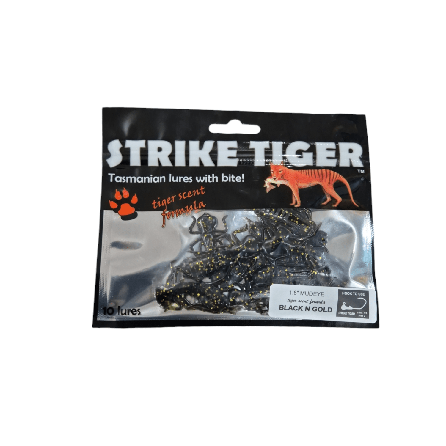 Strike Tiger Strike Tiger 1.8" Mudeye Soft Plastics (10 Pack) premium fishing tackle gear from Allways Angling