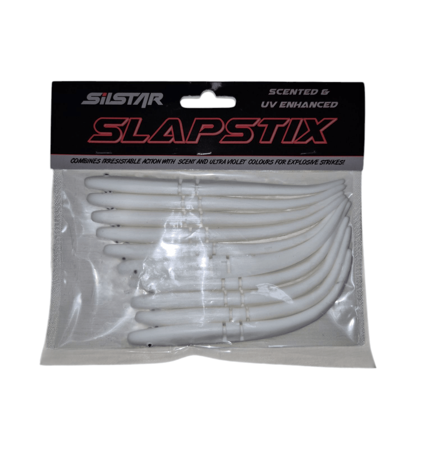 Silstar Silstar Slapstix 6 inch Pearl SLP6-PRL 10pk Soft Plastic Kingfish Lure premium fishing tackle gear from Allways Angling