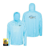 SHIMANO BLUE SNAPPER HOODED TECH TEE