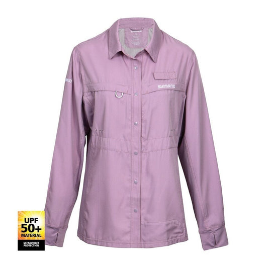 Shimano SHIMANO LADIES PRO STRETCH VENTED - ORCHARD CRUSH premium fishing tackle gear from Allways Angling