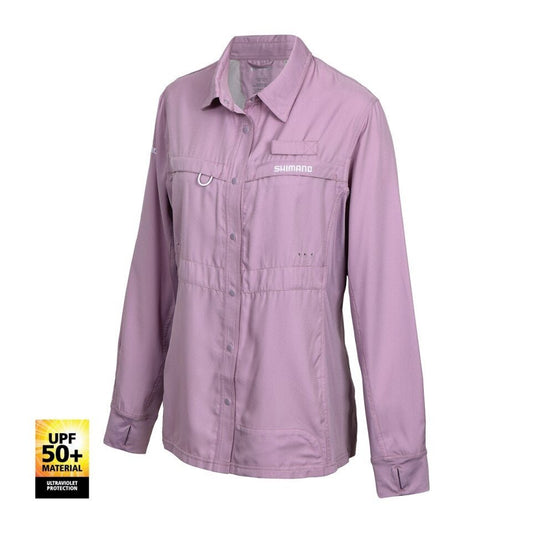 Shimano SHIMANO LADIES PRO STRETCH VENTED - ORCHARD CRUSH premium fishing tackle gear from Allways Angling