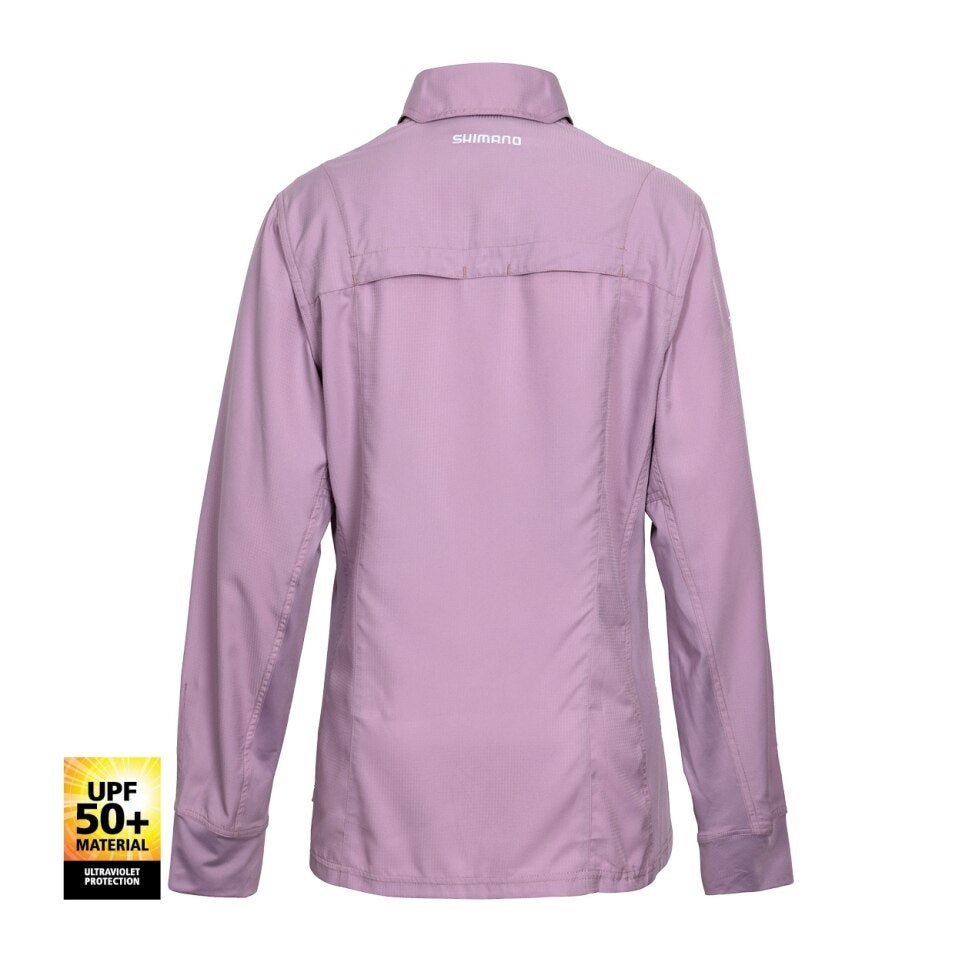 Shimano SHIMANO LADIES PRO STRETCH VENTED - ORCHARD CRUSH premium fishing tackle gear from Allways Angling