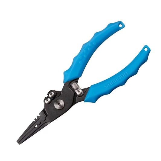 shimano SHIMANO LONG NOSE PLIER WITH CUTTER premium fishing tackle gear from Allways Angling