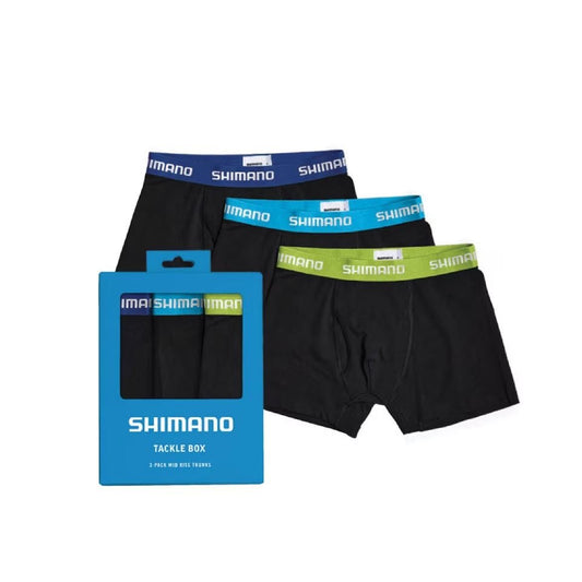 Shimano SHIMANO MENS 3-PACK TRUNKS UNDERWEAR JOCKS premium fishing tackle gear from Allways Angling