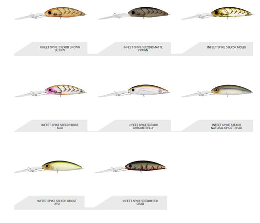 Daiwa Daiwa Infeet Spike 53EXDR Lure premium fishing tackle gear from Allways Angling