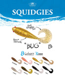 SQUIDGIES BUG SOFT PLASTICS 6PK