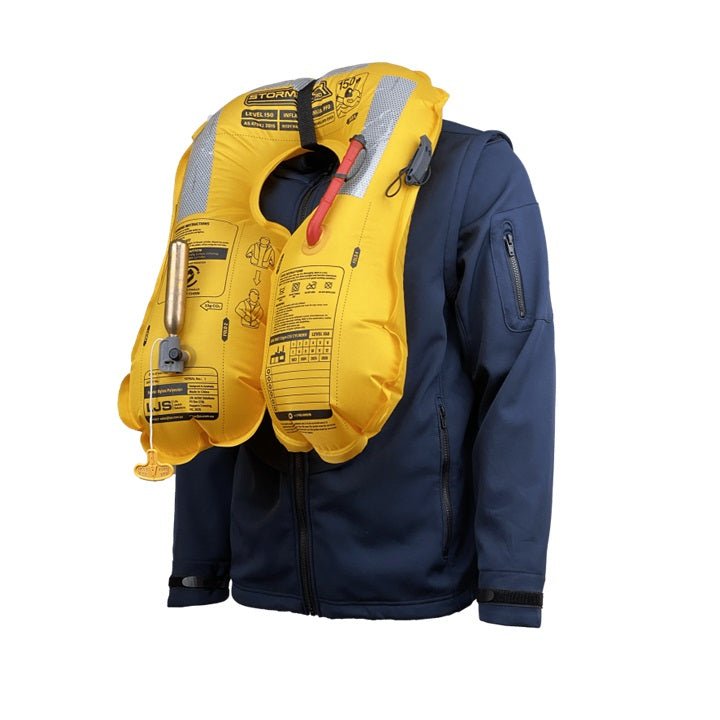 Stormrider STORMRIDER PFD SOFT SHELL JACKET – MANUAL PFD premium fishing tackle gear from Allways Angling