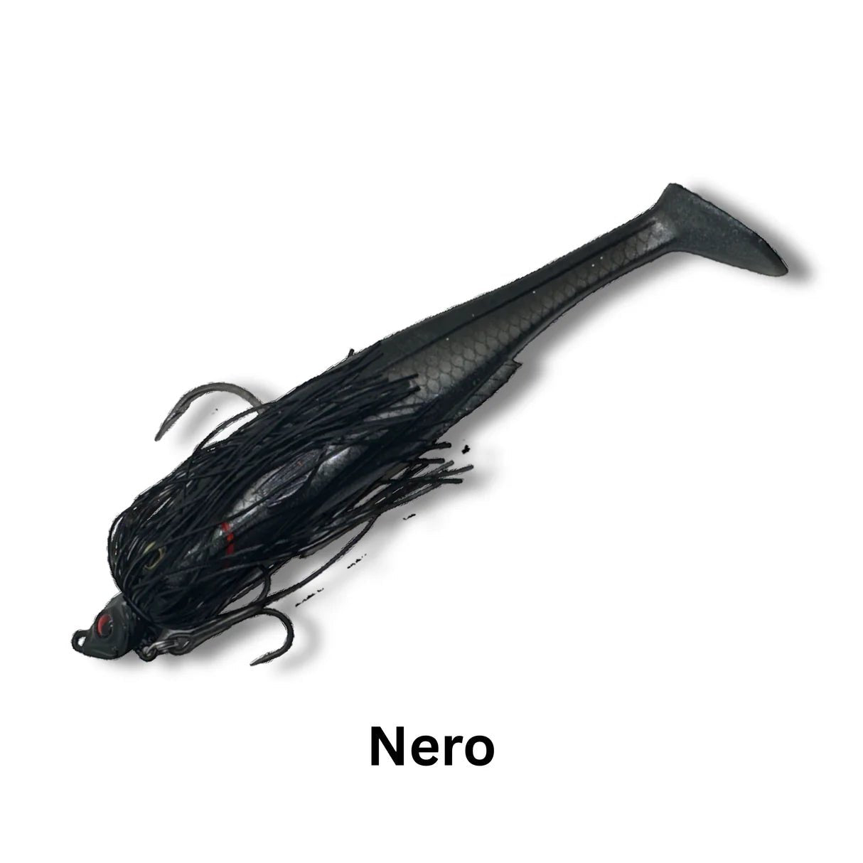 SPINWRIGHT SPINWRIGHT 1/2 SWIMJIG 7" NERO premium fishing tackle gear from Allways Angling