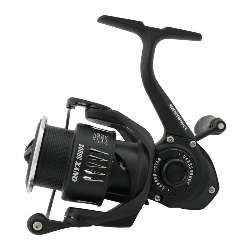 Samaki Samaki Onyx Spin Reel premium fishing tackle gear from Allways Angling
