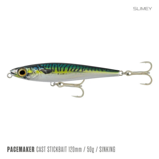 Samaki Samaki Pacemaker Cast Stickbait 120mm SLIMEY premium fishing tackle gear from Allways Angling