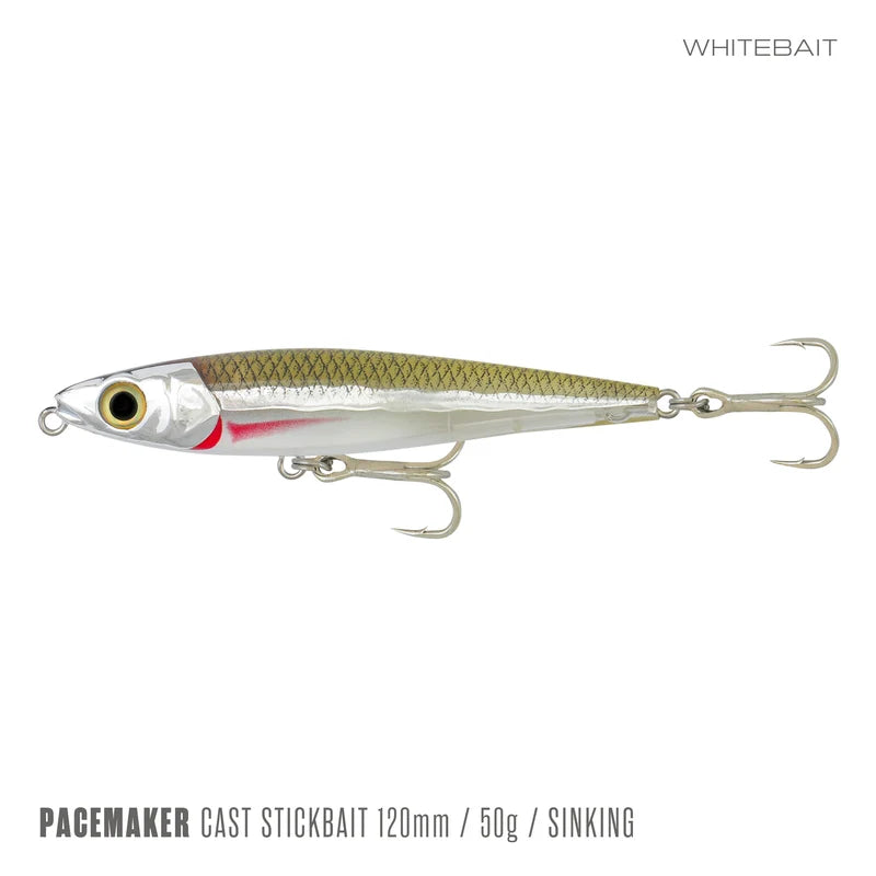 Samaki Pacemaker Cast Stickbait 120mm WHITEBAIT