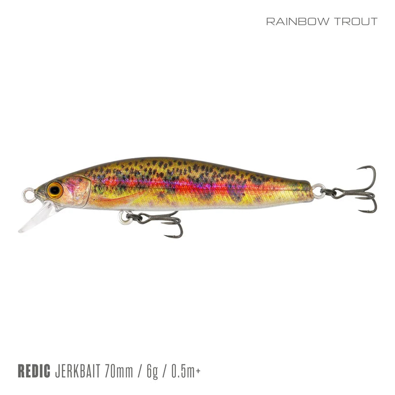 Samaki Redic Jerkbait SF70LC Rainbow Trout