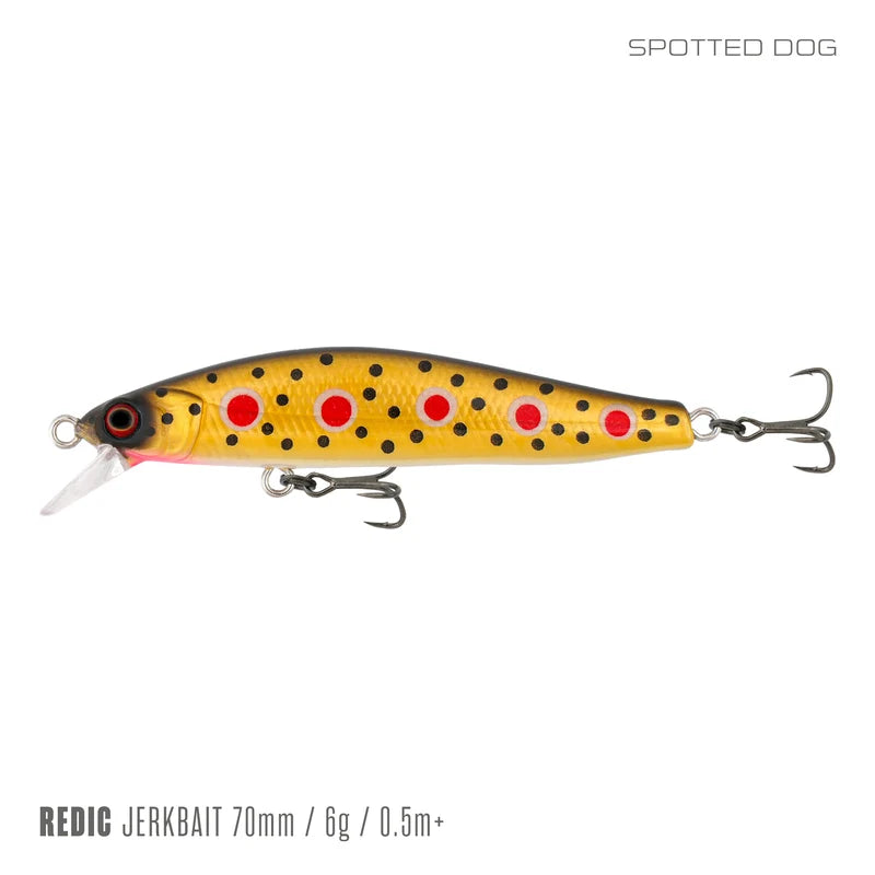 Samaki Redic Jerkbait SF70LC Spotted Dog