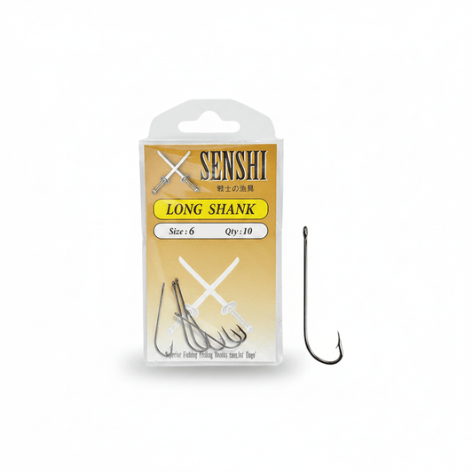 Senshi Senshi Longshank Hooks premium fishing tackle gear from Allways Angling
