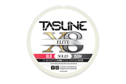 Tasline Tasline Elite White Braid premium fishing tackle gear from Allways Angling