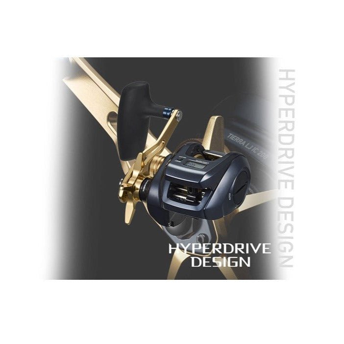 Daiwa 23 Daiwa TIERRA HD IC 300H Baitcaster Reel premium fishing tackle gear from Allways Angling