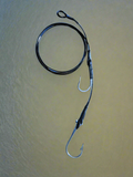 Twin Hook Shark Wire Trace 10/0 Shark Rig