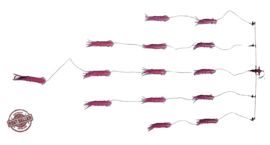 Black Pete Black Pete 9" B2 Squid Spreader Bar (3 Foot) with Storage Bag premium fishing tackle gear from Allways Angling