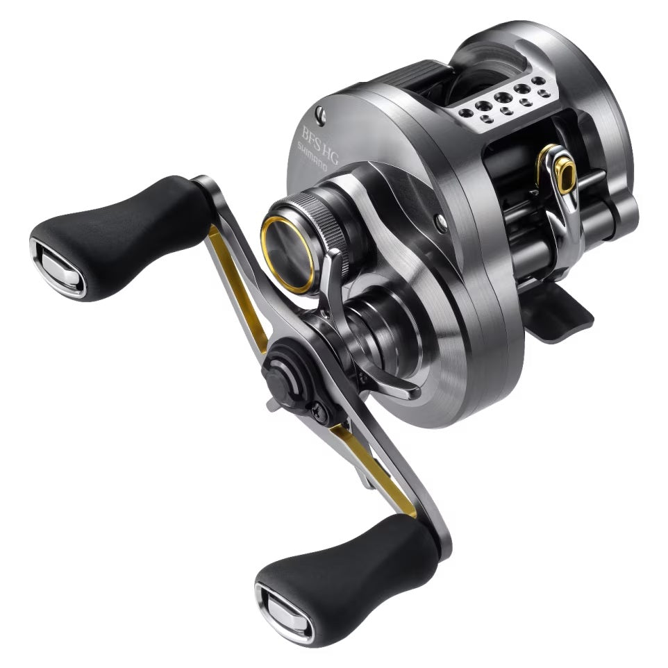 Shimano SHIMANO CALCUTTA CONQUEST BFS HG RIGHT BAITCAST REEL premium fishing tackle gear from Allways Angling