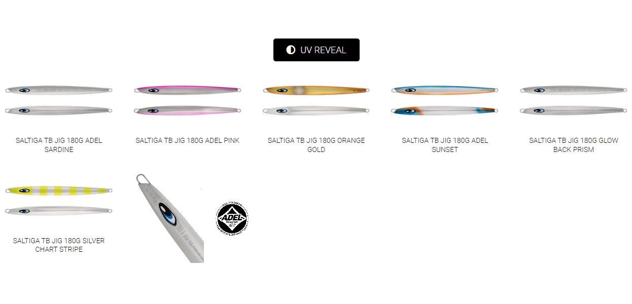 Daiwa Daiwa Saltiga TB Jig 180g premium fishing tackle gear from Allways Angling