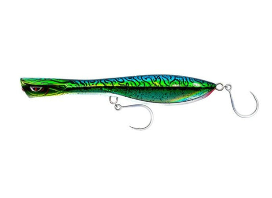 Nomad Nomad DARTWING 130mm SINKING Stickbait Silver Green Mackeral premium fishing tackle gear from Allways Angling