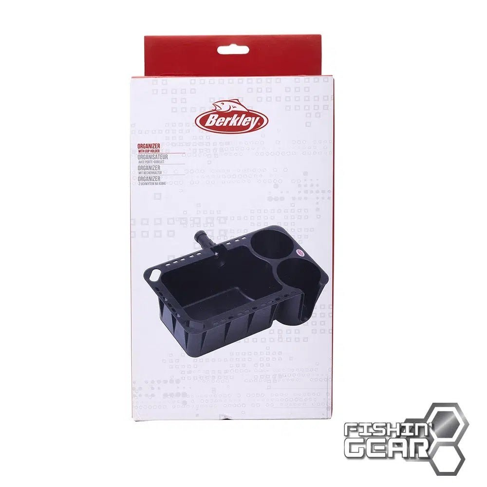 Berkley Berkley Fishin’ Gear Organizer With Cup Holder premium fishing tackle gear from Allways Angling