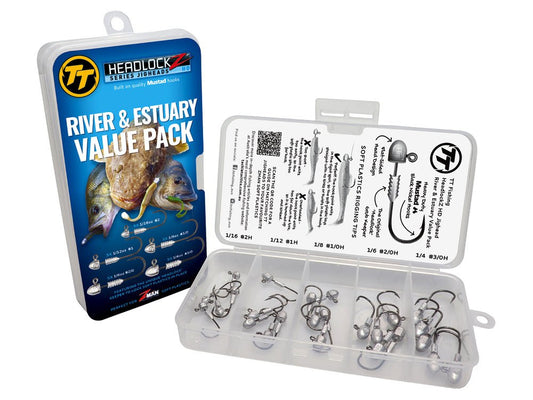 TT Lures TT lures HEADLOCKZ HD - RIVER & ESTUARY VALUE PACK premium fishing tackle gear from Allways Angling
