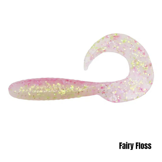 Gulp Berkley GULP! 2.5″ GRUB 10pk FAIRY FLOSS premium fishing tackle gear from Allways Angling