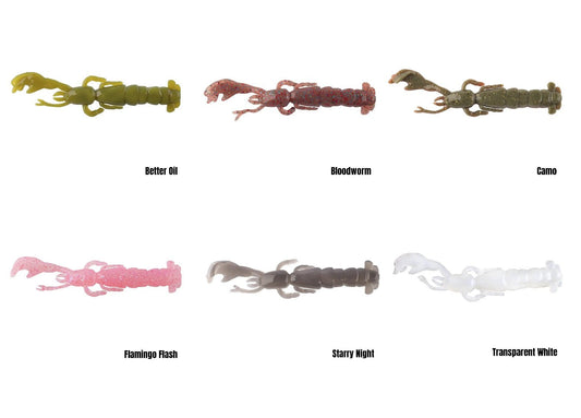 Gulp Gulp Salty Nipper 2.5" Lures (8 Pack) premium fishing tackle gear from Allways Angling