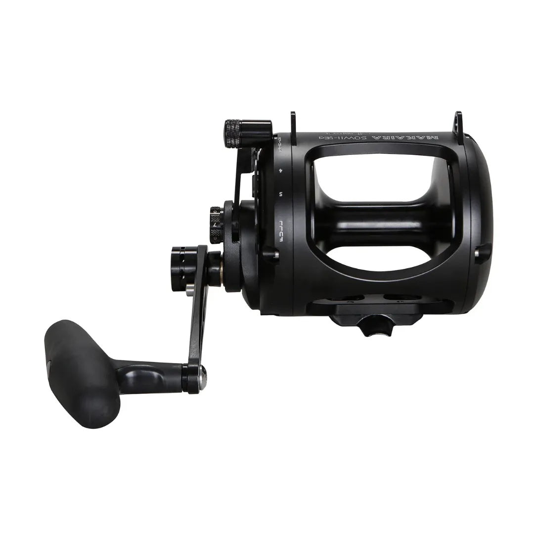 OKUMA MAKAIRA BLACK LBS MK-50WII SEA SHARK GAME REEL