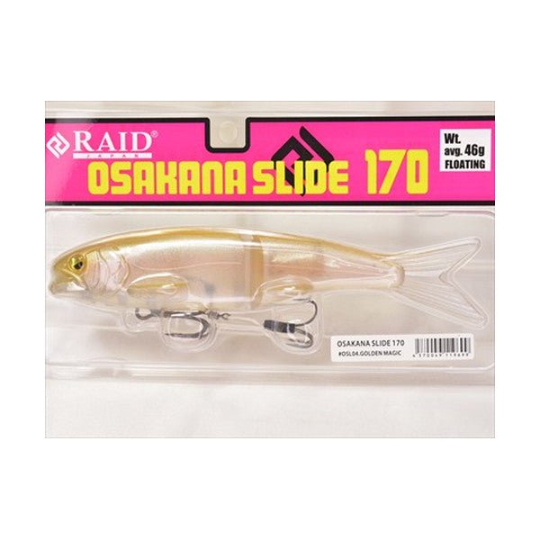 Raid RAID Osakana Slide 170 GLIDEBAIT premium fishing tackle gear from Allways Angling
