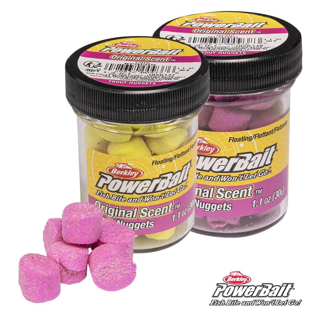 Berkley PowerBait Trout Nuggets premium fishing tackle gear from Allways Angling