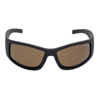 UGLY FISH PU5507 Unbreakable Polarised Wrap Sunglasses - Brown Lens