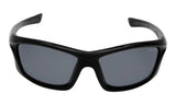 UGLY FISH PU5994 Unbreakable Polarised Wrap Sunglasses SMOKE