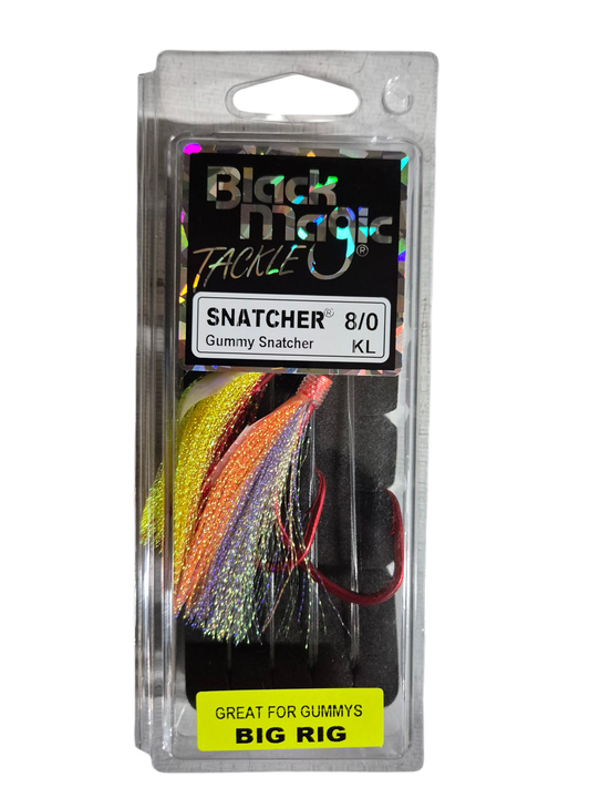 Black Magic Black Magic Snapper Snatcher Gummy Snatcher 8/0 premium fishing tackle gear from Allways Angling