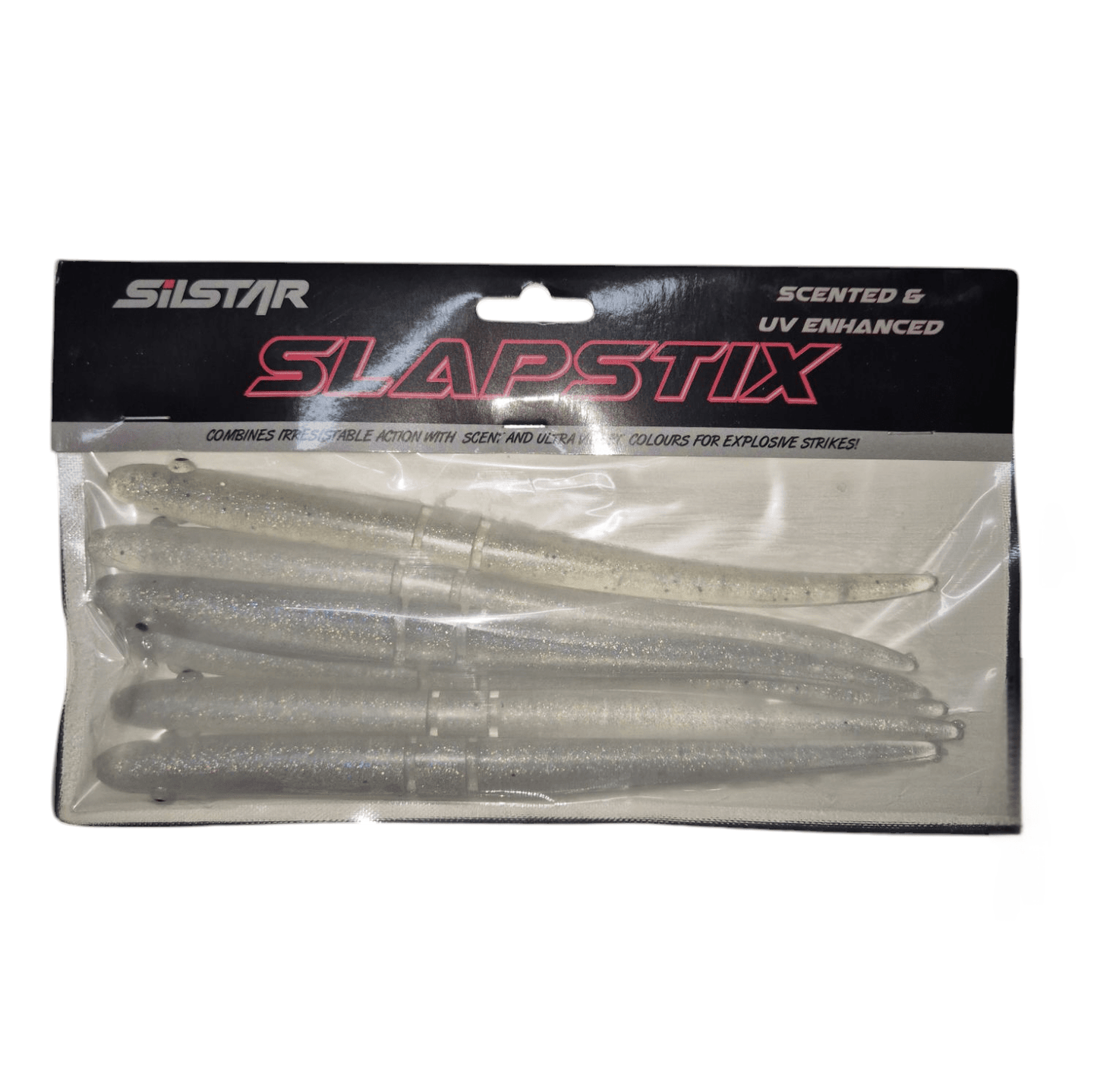 Silstar Silstar Slapstix Crystal 9 Inch 6pk Soft Plastics premium fishing tackle gear from Allways Angling