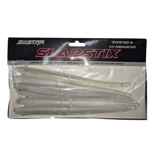 Silstar Silstar Slapstix Crystal 9 Inch 6pk Soft Plastics premium fishing tackle gear from Allways Angling