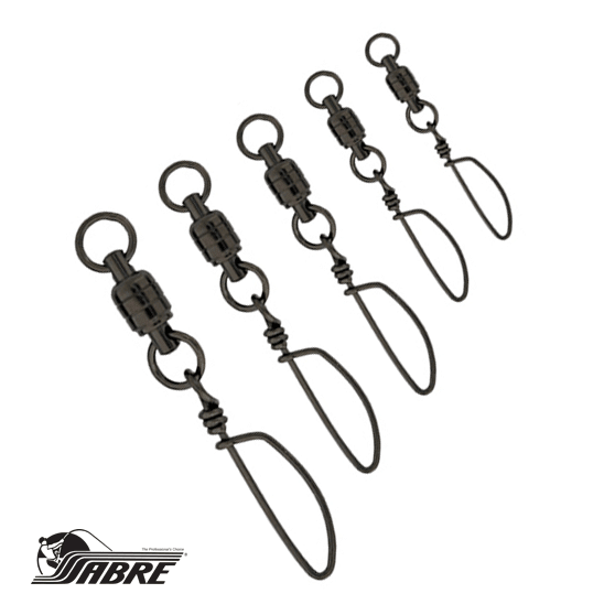 Sabre SABRE SS Tournament Ball-Bearing Snap Swivels premium fishing tackle gear from Allways Angling