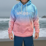 Mad Fisho Hoodie Pink/Blue Marlin