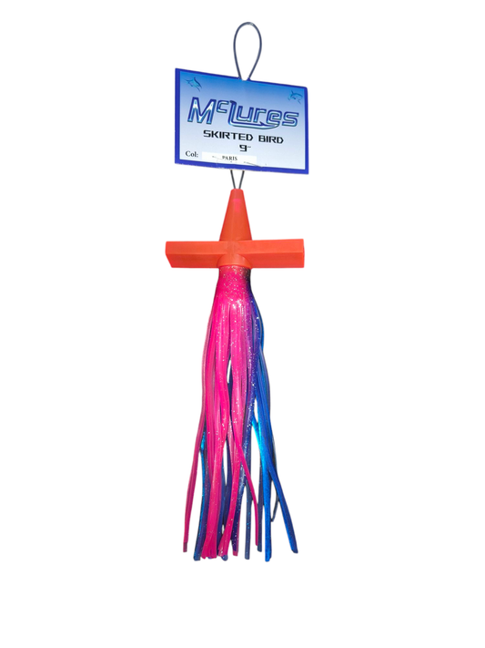 Mclures Mclures 9" Skirted Bird PARIS premium fishing tackle gear from Allways Angling