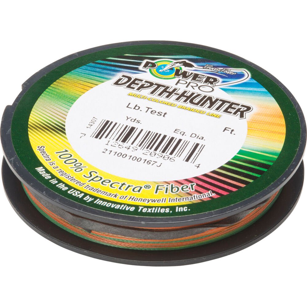 Shimano POWER PRO DEPTH HUNTER BRAID 300yds premium fishing tackle gear from Allways Angling